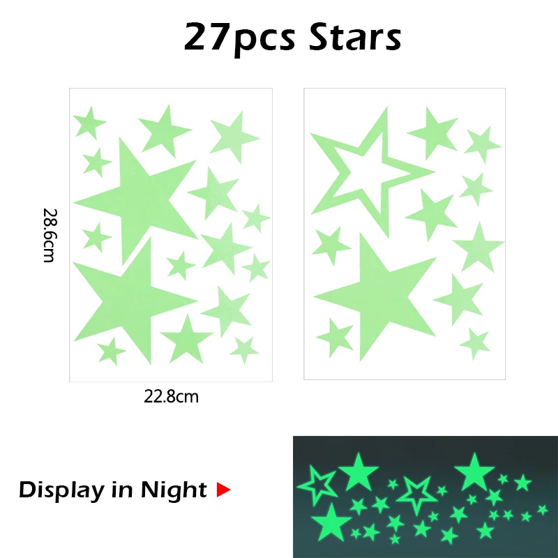 27pcs star