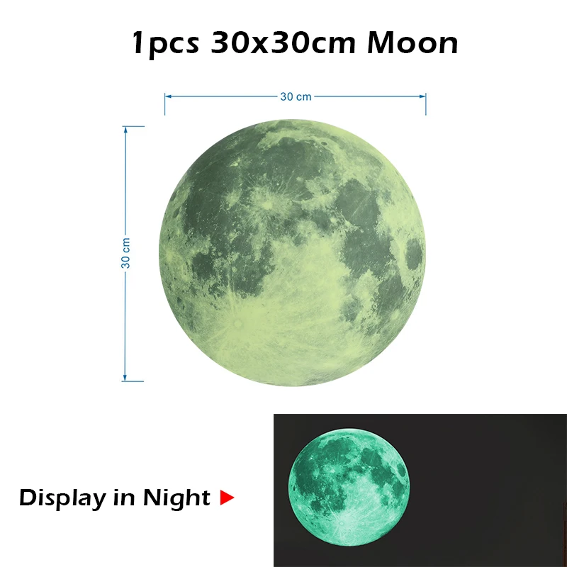1pc 30cm moon