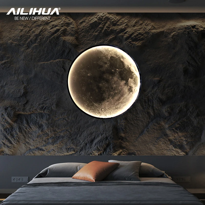 Applique Murale Pleine Lune - EclipseShine